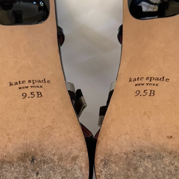 Kate Spade New York Maritza Pointed Slingback Patent Leather Pumps, Size 9.5B - Picture 10 of 11